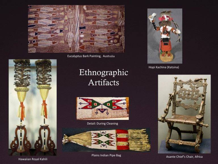 Restore Art. Ethnographic artifacts conservation, Australian bark painting, aboriginal art, Indonesia, Hopi, kachina, katsina, southwest art, native American, indian, beadwork, buckskin, quillwork, suede, rawhide, African art, indiginous art, hawaiian art